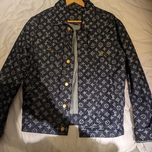 LV SS22 Denim Workwear Jacket Mens Size S